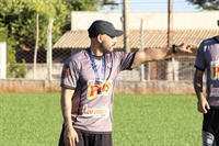 Faltando menos de um mês para a Copa Paulista, o técnico do CAV, Rafael Guanaes, está contente com a preparação (Foto: Rafael Nascimento/CAV)