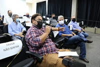 Prefeitos e técnicos dos 12 municípios consorciados se reuniram em Votuporanga para deliberarem sobre nova diretoria (Foto: Divulgação/Prefeitura de Votuporanga)