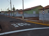 O evento terá início às 16 horas - no local onde foram construídas as moradias  (Foto: Divulgação/Prefeitura)