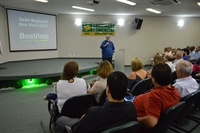 O empresário e advogado Celso Penha Vasconcelos, durante a inauguração da sede regional da Boa Vista SCPC (Foto: Divulgação/ Comunicativa Imprensa e Eventos)