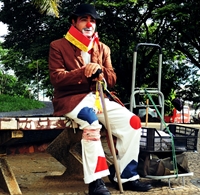 Giovanni Mantovani enfatizou a ação social por meio da arrecadação de alimento para entidades assistenciais (Foto: Divulgação)