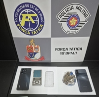 Força Tática flagra suspeitos em ato de tráfico de drogas em Cardoso
