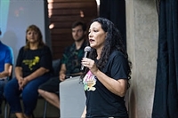 A Secretária da Cultura e Turismo, Silvia Stipp, apresentou seu trabalho de conclusão de curso na Especialização Cultura. (Foto: Prefeitura de Votuporanga)