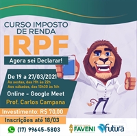 Faculdade Futura está com inscrições abertas para formação que capacita a declarar o Imposto de Renda (Foto: Divulgação)