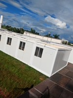 A grande novidade deste ano foi a construção de uma ‘cidade’ de contêineres (Foto: Divulgação)