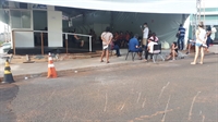 Imagem do Hospital de Campanha lotado viralizou nas redes sociais, ao mesmo tempo em que a Santa Casa registra números preocupantes (Foto: Arquivo pessoal)