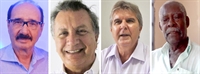 Jaime Pimentel, Jorge Augusto Seba e José Rubens Naime e Lázaro Modesto (Fotos: Arquivo Pessoal) 