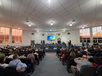 Derrite cumpre agenda na cidade e participa de palestra sobre segurança e desenvolvimento regional