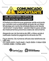 Golpe do PIX: criminosos usam nome de UBS para vender remédios em Votuporanga