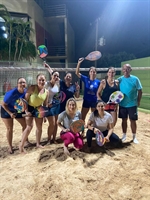 A turma de Beach Tennis de Votuporanga participou de um campeonato recentemente em Fernandópolis e conquistou importantes resultados (Foto: Reprodução)