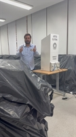 Dr. Tedeschi vota em Rio Preto e reforça importância do voto