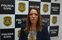 A delegada assistente da Seccional de Votuporanga, dra. Maria Leticia Negreli, falou à imprensa sobre o caso (Foto: A Cidade)