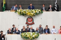 Carlão Pignatari tomou posse na tarde de quarta-feira (15) de seu quarto mandato como deputado estadual do Estado de São Paulo (Foto: Alesp)