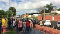 De acordo com a organização, o evento teve o objetivo de pedir a cassação do prefeito (Foto: A Cidade)