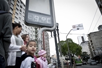 Uma massa de ar polar intensa vai levar frio à região Sul e partes do Sudeste e Centro-Oeste, a partir de hoje (4) (Foto:Arquivo/Agência Brasil)