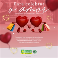 Já para incentivar os consumidores a apoiarem os lojistas da cidade, a Associação Comercial lançou uma campanha (ACV)