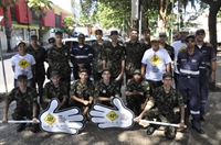 O tema é “No trânsito, o sentido é a vida”, que reforça a ação “4P - Pare Para o Pedestre Passar” (Foto:Prefeitura de Votuporanga)