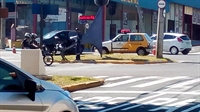 A Polícia Militar esteve no local para registrar a ocorrência (Foto: A Cidade)