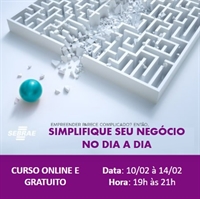 Sebrae-SP oferece curso gratuito para empreendedores simplificarem a gestão das empresas em Votuporanga