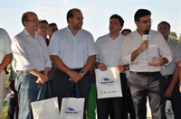 O anúncio foi feito durante a entrega das 22 casas do desfavelamento do bairro São Lucas (Foto: Divulgação/Prefeitura)