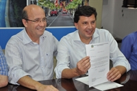 Deputado federal licenciado e atual Secretário de Estado de Desenvolvimento Social esteve em Votuporanga nesta sexta-feira 