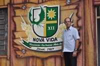 Presidente da Comunidade Nova Vida, Luiz Carlos de Lima