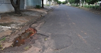 Buracos nas ruas são as principais queixas da população na ouvidoria