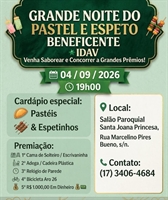 Idav realiza hoje festa com bingo beneficente e prêmios especiais