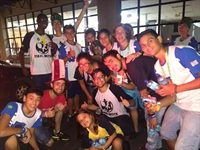 A equipe do Lar Frei Arnaldo representou Votuporanga na competição realizada no último final de semana no Paraná (Foto: Divulgação)