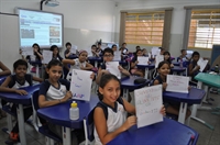 Alunos do 5° ano do CEM Benedito Israel Duarte