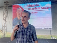 O ex-assessor especial do ministério do Meio Ambiente, Eduardo Lunardelli Novaes, palestrou no evento e falou com o A Cidade (Foto: A Cidade)