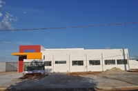 Obras: a unidade está localizada na avenida Olívio Commar, no bairro Jardim Noroeste (Foto: Gabriele Reginaldo/A Cidade)