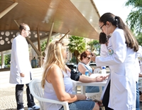 O objetivo é orientar a população sobre a prevenção e o tratamento da hipertensão arterial (Foto:Unifev)