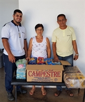 Antônio Rubens Gomes Ribeiro e dona Eva Rosa Ribeiro reconhecem a assistência prestada pela Santa Casa de Votuporanga (Foto: Divulgação/Santa Casa)