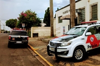 Na Central de Flagrantes o delegado de plantão ouviu e liberou o menor na presença de sua responsável legal (Foto: Divulgação/Polícia Militar)