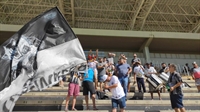 Torcedores estiveram na Arena na manhã deste sábado (14) (Foto: Arquivo Pessoal)