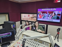 A médica da Vigilância Epidemiológica, Nathália Zeitune, e a chefe da Vigilância Ambiental, Paula D.R. B. de Lima (Foto: A Cidade)