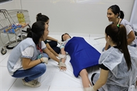 O evento, gratuito, reuniu alunos da 3ª série do Ensino Médio e de cursinhos pré-vestibulares de toda a região (Foto: Divulgação/Unifev)