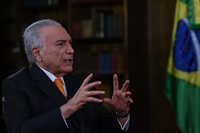 Temer afirmou que o seu governo estancou o desemprego, recuperou a responsabilidade fiscal e manteve os programas sociais (Arquivo/|Marcos Corrêa /PR)