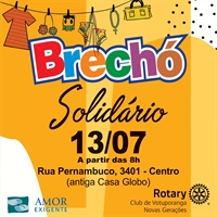 Brechó será aberto para toda a comunidade (Foto: Divulgação)