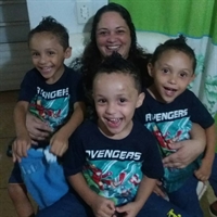 Ana Paula Faria faleceu por complicações da Covid-19 e deixou órfãos seus trigêmeos  (Foto: Arquivo pessoal) 