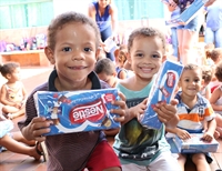 As arrecadações foram realizadas durante todo o mês, por meio da campanha Ação Pascal (Foto: Comunicação Unifev)