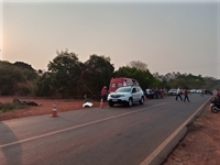 Ambulâncias do município de Parisi e o SAMU estiveram no local para realizar o resgate, mas, Renato não resistiu (Foto: A Cidade)