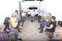 O prefeito Jorge Seba se reuniu com moradores da zona Norte e ouviu as reivindicações para a região  (Foto: Prefeitura de Votuporanga  )