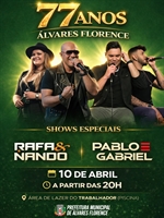 Álvares Florence comemora 77 anos com noite de shows nesta sexta-feira