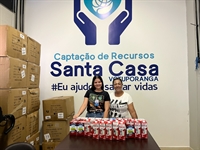 Solidariedade: Santa Casa recebe doação de leite