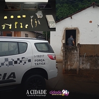 O flagrante aconteceu na tarde dessa terça-feira (26), na José Abdo Marão, no bairro São João (Foto: Divulgação/Polícia Militar)