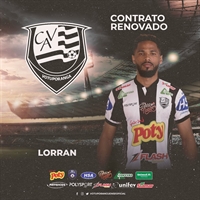 O atacante Lorran acertou com a Votuporanguense e continua no elenco para a disputa da Copa Paulista (Foto: Divulgação)