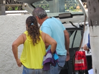 Aparecido Dias e Érika Cruz, supostos mandantes do crime