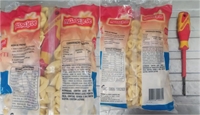 Chave de fenda foi encontrada dentro de embalagem de macarrão em produto comprado em São Vicente. (Foto: Reprodução/Facebook/G1)